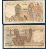 AOF P.36a, TB Billet de 5 Francs 27.12.1948 pirogue