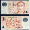 Singapour P.48d, TTB Billet de 10 Dollars 2005-2024 Football