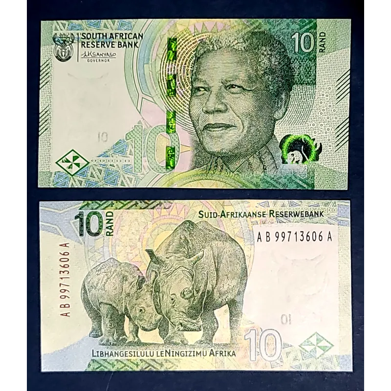 Afrique du sud P.148, neuf Billet de 10 rand 2023 Mandela