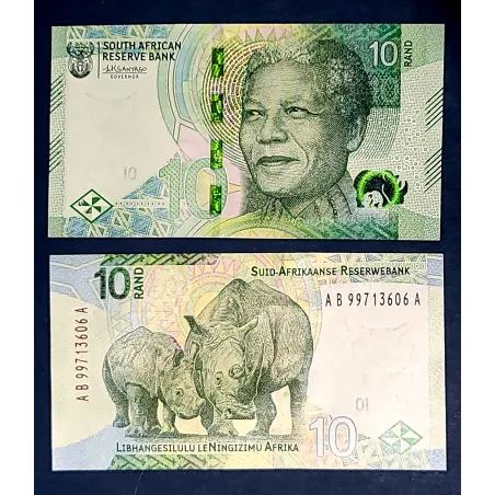 Afrique du sud P.148, neuf Billet de 10 rand 2023 Mandela