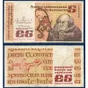 Irlande P.71e, TB Billet de 5 livres 1988-1993 John Scotus Eriugena