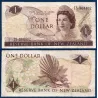 Nouvelle Zelande P.169a, TB Billet de 1 Dollar 1981-1992 Rhipidura