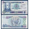 Ecosse P.119e, TTB ecrit Billet de 5 pounds 2006 Walter Scott