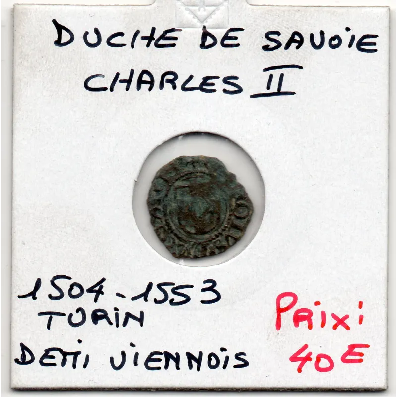 Duché de Savoie, Charles III (1504-1553) Demi Viennois, Turin