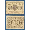 10 centimes gris Ville d'Alger 9.3.1917, Sup, Pirot absent