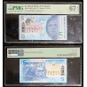 Ecosse P.130a, Neuf PMG EPQ67 Billet de 5 pounds 2016 Walter Scott