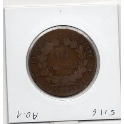 10 centimes Cérès 1879 A Paris B, France pièce de monnaie