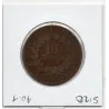 10 centimes Cérès 1884 A Paris TB, France pièce de monnaie