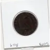 5 centimes Napoléon III tête nue 1855 W Ancre Lille TB-, France pièce de monnaie