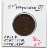 5 centimes Napoléon III tête nue 1854 D Lyon TTB, France pièce de monnaie