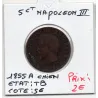 5 centimes Napoléon III tête nue 1855 A Chien Paris TB, France pièce de monnaie