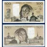 500 Francs Pascal, TTB, 7.1.1982 Billet de la banque de France