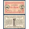 Senegal AOF P.2b, Spl, Billet de 1 Franc 11.2.1917 Semeuse