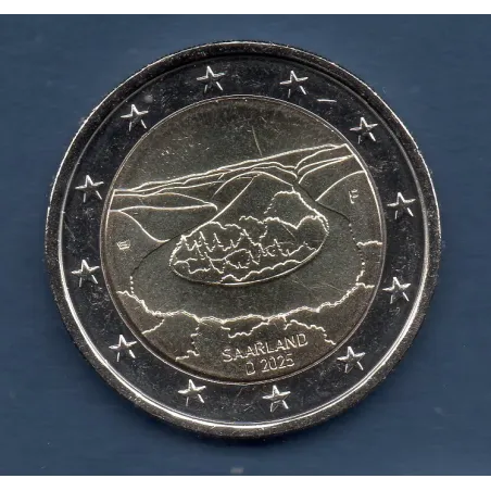 2 euro commémorative Allemagne 2025 Boucle de la Sarre piece de monnaie €