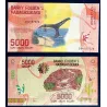 Madagascar P.101, Sup Billet de 2000 Ariary Francs 2016