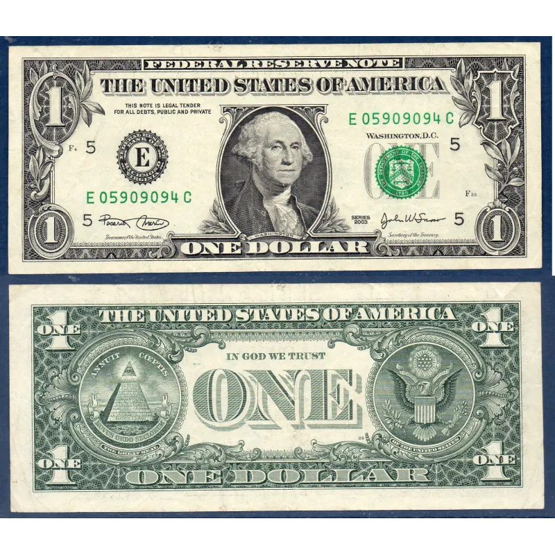 Etats Unis P.515a Richmond, TTB Billet de 1 Dollar 2003 série E