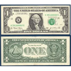 Etats Unis P.515a Dallas, TTB Billet de 1 Dollar 2003 série K