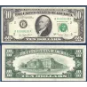 Etats Unis P.464b, TTB New York Billet de 10 Dollars 1977A Série B