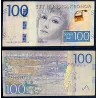 Suède P.71b, TTB Billet de 100 Kronor 2016 ND Greta Garbo