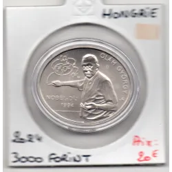 Hongrie 3000 forint 2024, FDC, Pièce Oláh György