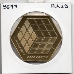 Hongrie 3000 forint 2024, FDC, Pièce Rubik's cube