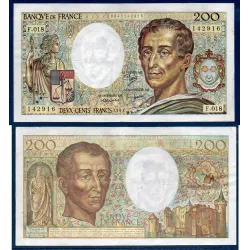 200 Francs Montesquieu, TTB, 1983 Billet de la banque de France