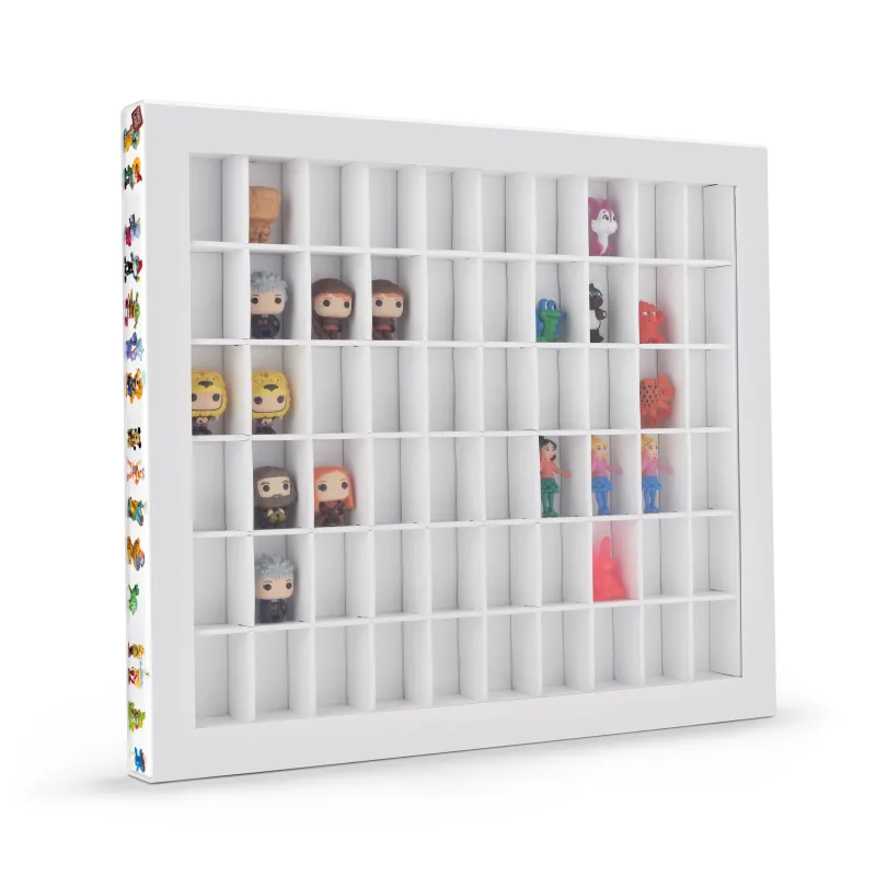 Vitrine Surprise pour le rangement de 60 figurines