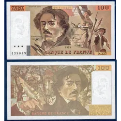 100 Francs Delacroix, Neuf, 1993 Billet de la banque de France