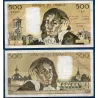 500 Francs Pascal, TB, 2.1.1969 Billet de la banque de France