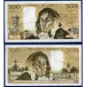 500 Francs Pascal, TTB, 2.1.1969 Billet de la banque de France