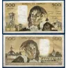 500 Francs Pascal, TB, 5.12.1968 Billet de la banque de France