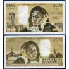 500 Francs Pascal, TTB, 4.1.1968 Billet de la banque de France