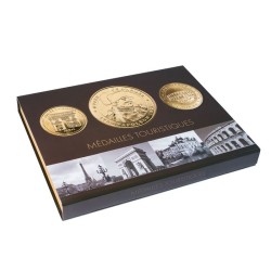 Coffret presso 80 médailles touristiques 4 plateaux