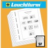 SF France 1849-1944 Feuilles leuchtturm préimprimées  Mises à jour