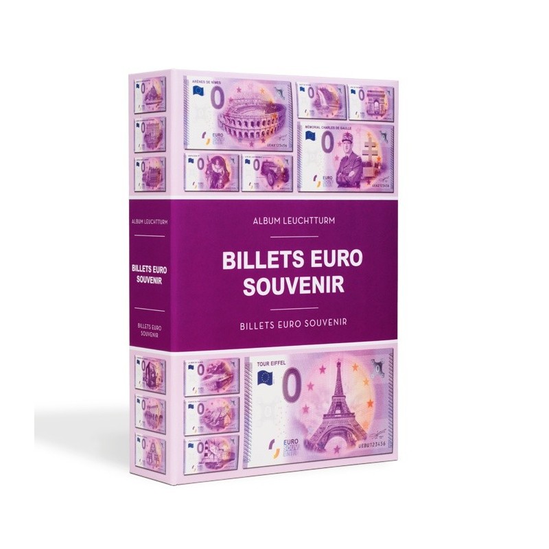 Album pour 420 billets 0 euro souvenir