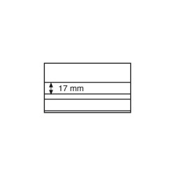 Cartes de classement à bandes pour timbres PVC