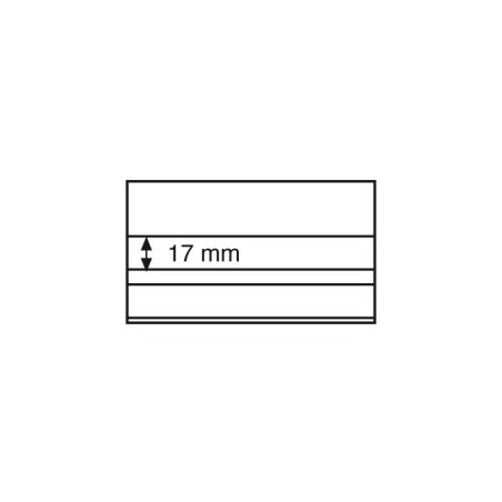 Cartes de classement à bandes pour timbres PVC