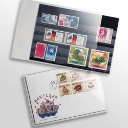 Set: Album cartes postales SRS avec 20 feuilles de classement et boîtier de  protection