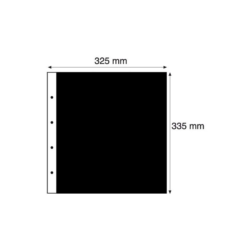 Intercalaires MAXIMUM plastique noirs