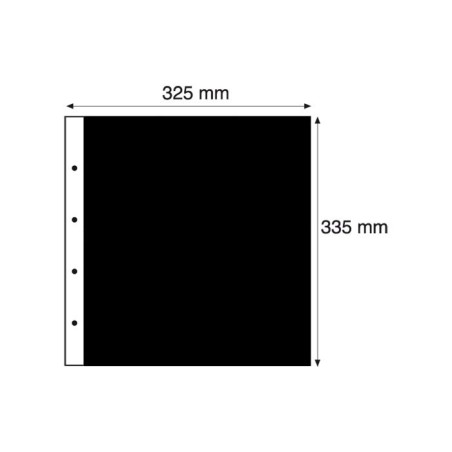 Intercalaires MAXIMUM plastique noirs