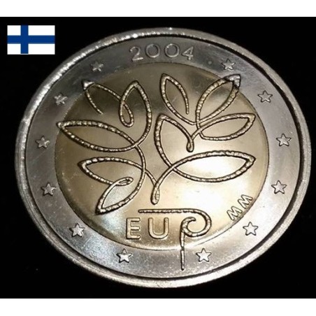 Pièce 2 euros Finlande 2004 Elargissement UE