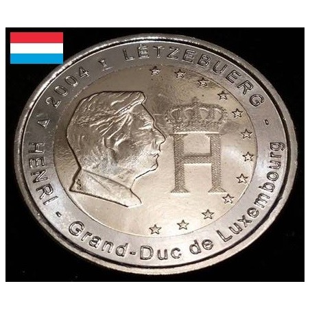 Pièce 2 euros Luxembourg 2004 Grand-Duc Henri