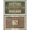 Allemagne P.67a, TTB Billet de 10 Mark 1920 lettre rouge