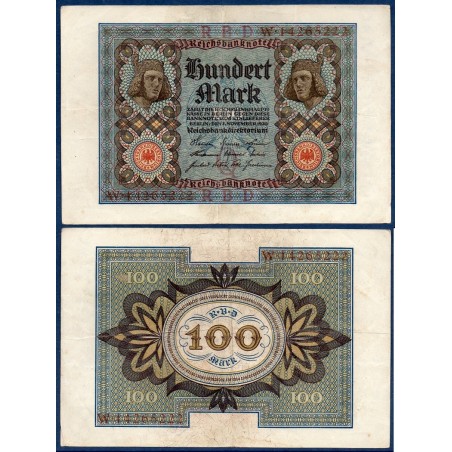 Allemagne P.69b, TTB Billet de 100 Mark 1920 8 chiffres