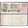 Allemagne P.97a, TTB Billet de 20 millions Mark 1923 7 chiffres