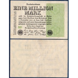 Allemagne P.102b, TTB Billet de 1000000 Mark 1923 ronds