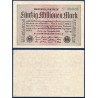 Allemagne P.109c, TTB Billet de 50 millions de Mark 1923 Cercles