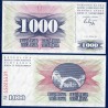 Bosnie P.15a, neuf Billet de 1000 Dinara 1992 pont violet