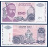 Bosnie P.154a, neuf Billet de 100000 Dinara 1993 kocic rose