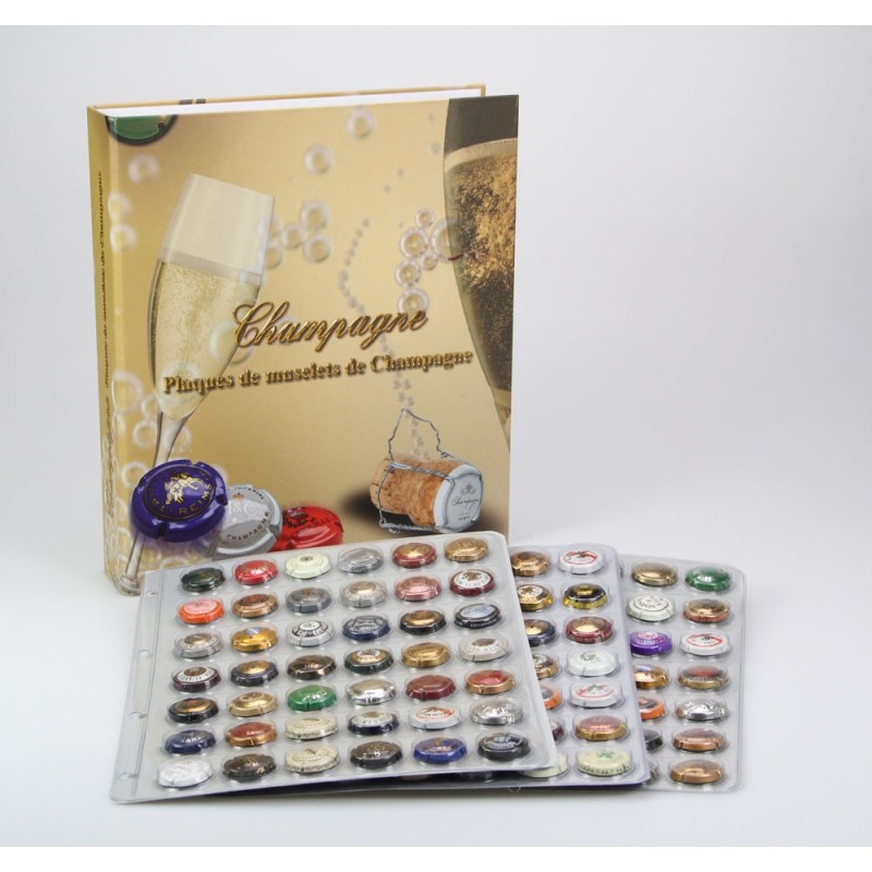 Classeur grand format Safe pour capsules de champagne